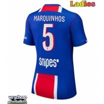 Paris Saint-Germain Marquinhos #5 Replica Home Shirt Ladies 2026-27 Short Sleeve